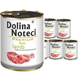 dolina-noteci-premium-pure-mokra-karma-dla-psa-jagniecina-6-x-800g