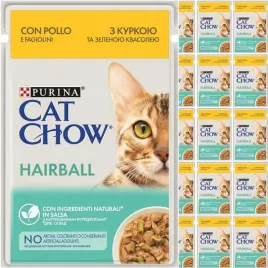 purina-cat-chow-hairball-kurczak-i-zielona-fasola-w-sosie-26-x-85g