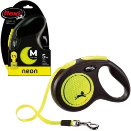 smycz-flexi-new-neon-m-tasma-5m-do-25kg-zolta