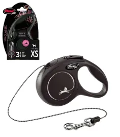 flexi-new-classic-smycz-linka-xs-3m-czarna-do-8kg