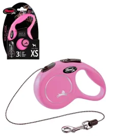 flexi-new-classic-smycz-linka-xs-3m-rozowa-do-8kg