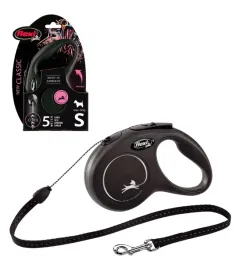 flexi-new-classic-linka-s-5m-do-12kg-czarna