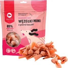 maced-wezelki-kokardki-z-kaczki-500g-przysmak-psa