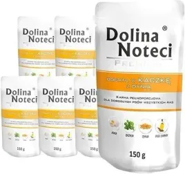 dolina-noteci-premium-mokra-karma-dla-psa-kaczka-z-dynia-10-x-150g