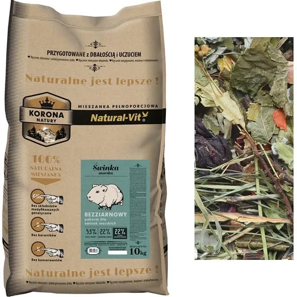 Natural-Vit Korona Natury Karma świnka morska 10kg
