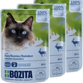 bozita-mokra-karma-dla-kota-z-reniferem-saszetka-w-sosie-12-x-85g