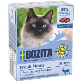 bozita-miesne-kawalki-z-reniferem-w-sosie-mokra-karma-dla-kota-370g