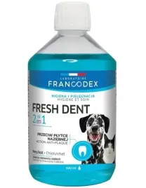 plyn-przeciw-powstaniu-kamienia-dla-psow-i-kotow-francodex-fresh-dent-500ml