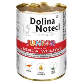 dolina-noteci-premium-mokra-karma-dla-psa-junior-bogata-w-serca-wolowe-400g