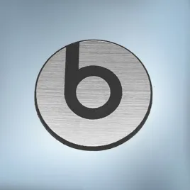 emblemat-naklejka-beats-audio-srebrna-18mm-logo