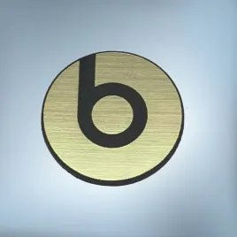 emblemat-naklejka-beats-audio-zlota-18mm-logo