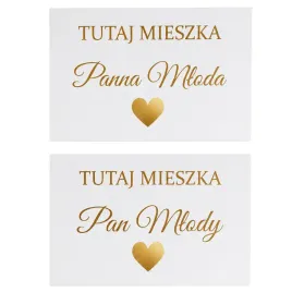 nowa-2xtablica-tutaj-mieszka-panna-mloda-pan-mlody-dekoracja-dom-slub
