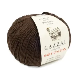 50g-gazzal-baby-cotton-3436-ciemny-braz