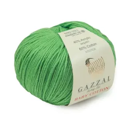50g-gazzal-baby-cotton-3448-zielona