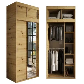 szafa-przesuwna-z-nadstawka-100x250-artisan-2-drzwiowa-lustro-olimp-o-sofa
