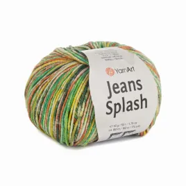 50g-wloczka-bawelna-akryl-yarnart-jeans-splash-940-zielony-pomaranczowy