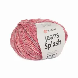 50g-wloczka-bawelna-akryl-yarnart-jeans-splash-941-rozowy