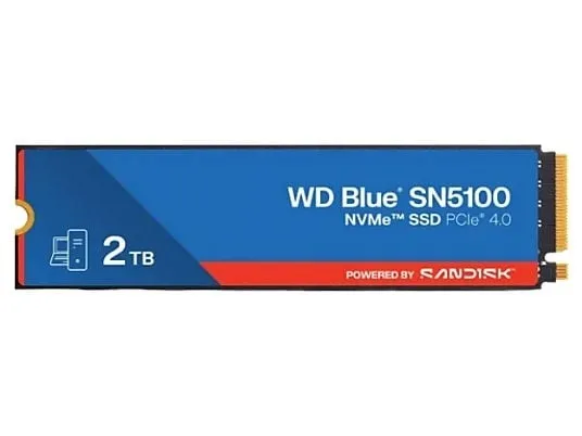 Dysk SSD WD SN5100 2TB M.2 PCIe Gen4 NVMe 7100MB/s PS5