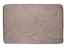 1-dywanik-lazienkowy-antyposlizgowy-puszysty-miekki-liscie-bezowy-50x80cm