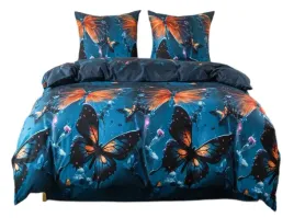 komplet-poscieli-3d-antonio-rozmiar-220x200-poszewki-70x80-motyle