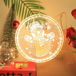 witraz-lampki-led-3d-ozdoba-na-okno-balwan-21cm