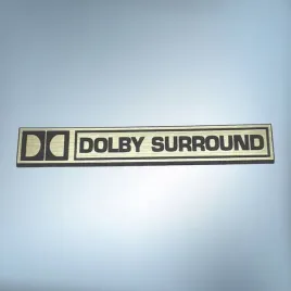 emblemat-naklejka-dolby-surround-zlota-60x9mm-logo