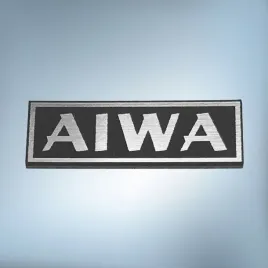 emblemat-naklejka-logo-aiwa-srebrna-30x10