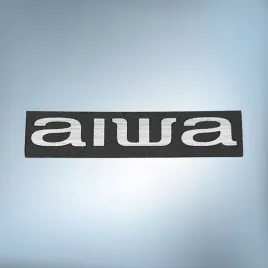 emblemat-naklejka-logo-aiwa-srebrna-37x8