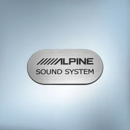 emblemat-naklejka-logo-alpine-srebrna-szczotkowana-50x25mm