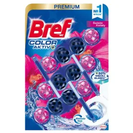 bref-color-aktiv-zawieszka-wc-barwiace-wode-swieze-kwiaty-3x50g