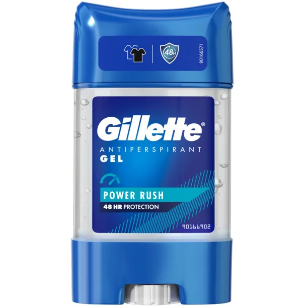 Gillette Sport Power Rush Antyperspirant W Żelu 48H Ochrona I Świeżość 70ml