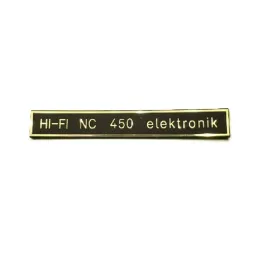 hi-fi-nc-450-elektronik-75x10mm-zloty-emblemat-naklejka-logo-zaminnik