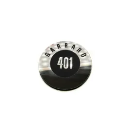 garrard-401-50mm-srebrny-chrom-emblemat-naklejka-logo-znaczek-zamiennik