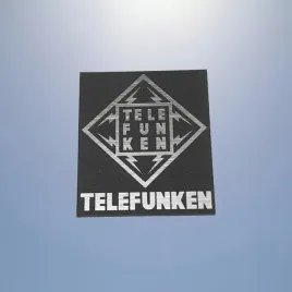 telefunken-36x31mm-srebrny-emblemat-naklejka-logo-znaczek-tabliczka-zamien