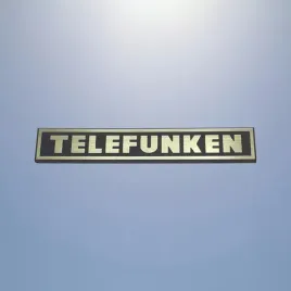telefunken-60x10mm-zloty-3-emblemat-naklejka-logo-znaczek-tabliczka-zamien