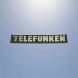 telefunken-60x10mm-zloty-2-emblemat-naklejka-logo-znaczek-tabliczka-zamien