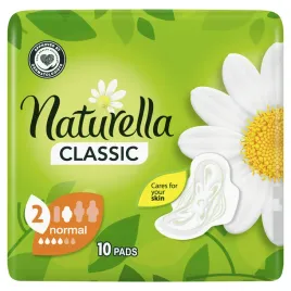 podpaski-ze-skrzydelkami-naturella-classic-normal-camomile-10-szt