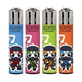 4-x-zapalniczka-gazowa-clipper-shinobis-cala-kolekcja
