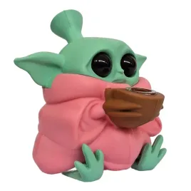 bongo-fajka-wodna-silikon-szklo-yoda-13cm-rozowy