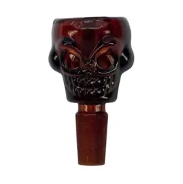 cybuch-do-bonga-fajki-szlif-145mm-skull-czaszka-brown-bardzo-pojemny