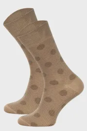 bezowe-skarpety-meskie-wzor-40-43