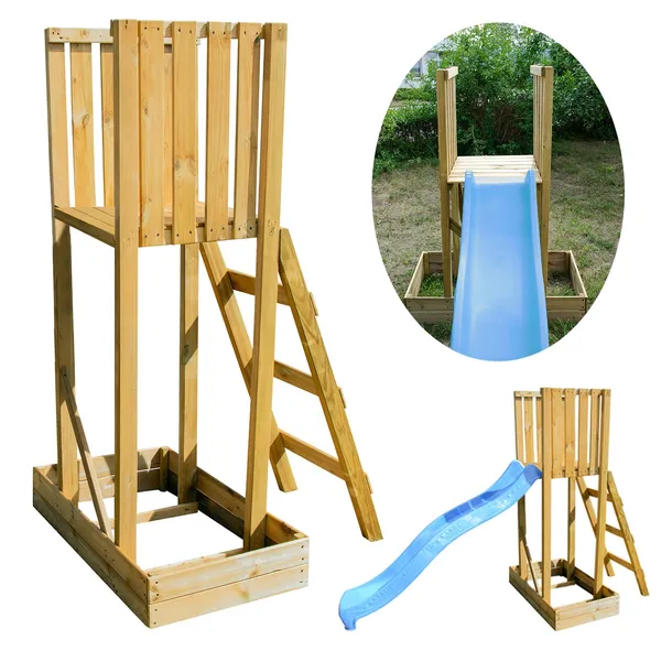 Podstawka do ślizgu wysokość 150 cm platforma impregnowana