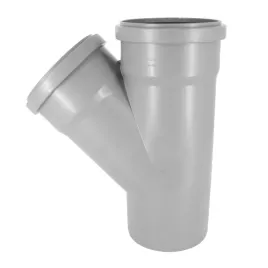 Zdjęcie produktu Trójnik kanalizacyjny 110 x 110 x 45° - 110/110/45°
