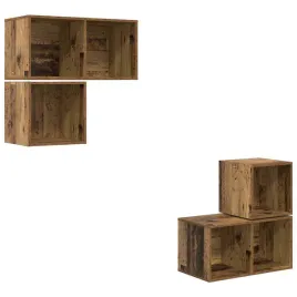 zestaw-szafek-rtv-4-szt-stare-drewno-material-drewnopochodny