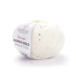 50g-wloczka-alpaka-akryl-cekiny-yarnart-alpaca-gold-paillettes-ecru-9301