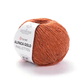 50g-wloczka-alpaka-akryl-cekiny-yarnart-alpaca-gold-paillettes-ruda-9312
