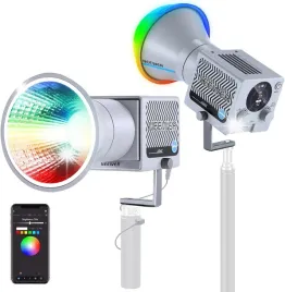 lampa-led-neewer-hs60c-rgb-60w-cob-8700lux-cri97-app-2-4g-studio-video
