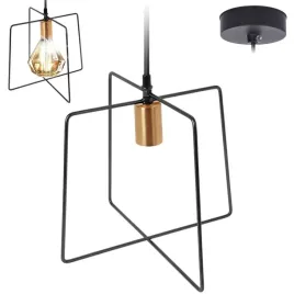 lampa-czarna-zlota-metalowa-wiszaca-lampa-sufitowa-zyrandol-loft