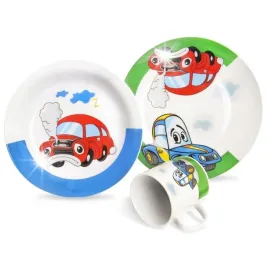zestaw-sniadaniowy-obiadowy-dzieciecy-talerz-miska-kubek-dla-dziecka-auto