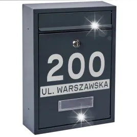 skrzynka-pocztowa-na-listy-szara-wzor-napis-skrzynka-z-napisem-na-listy